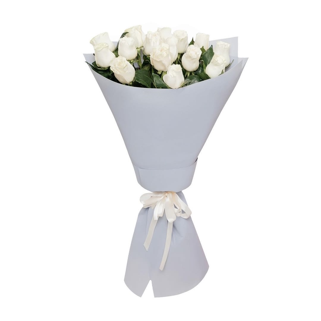 Метровые белые розыКартинка №2